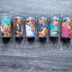 Vintage 1992 Joe Camel Camel Club tumbler set